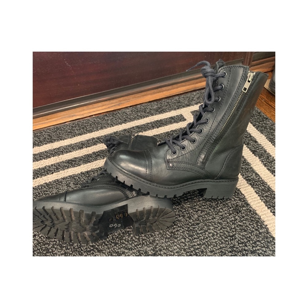 artisan combat boots